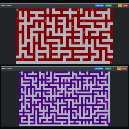 Maze Craze Game - Full Source Code