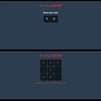 AI Tic Tac Doom - Full Source Code