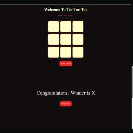 Tic Tac Toe Challenge - Full Source Code